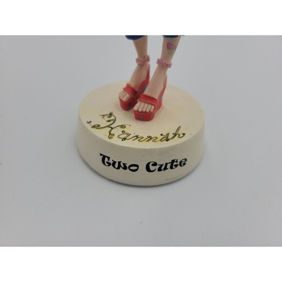 LOOKALIKES" 97005 Hannah With Dog Two Cute 2005 Willits Designs Made in China - Picture 8 of 9